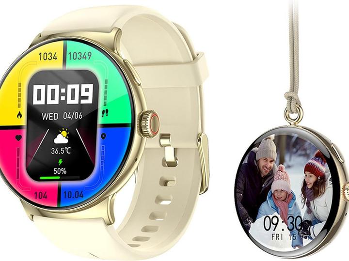 Actual product image EKO Bluetooth 5.2 IP67 Connected Watch with silicone strap