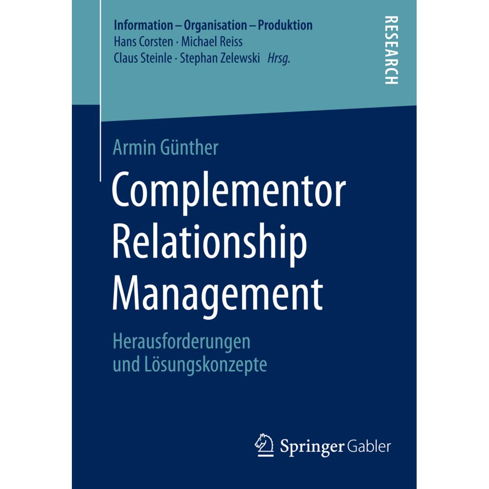 Complementor Relationship Management, Fachbücher von Armin Günther