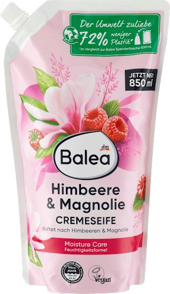 dm Balea Cremeseife Himbeere & Magnolie Nachfüller (Flüssigseife, 850 ml)