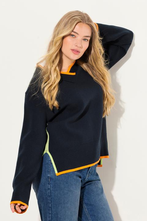 Produktbild Laurasøn Strickpullover, Langram, V-Ausschnitt (L)