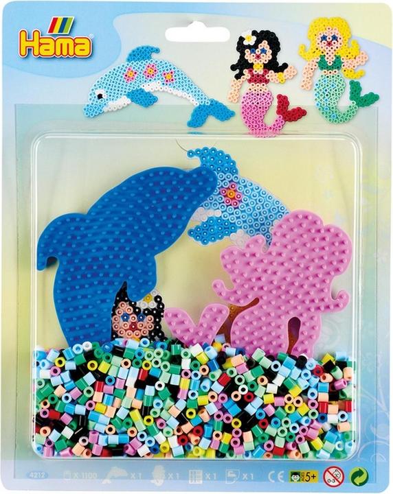 Produktbild Hama Perlen Blister Meer 1.100 Stück