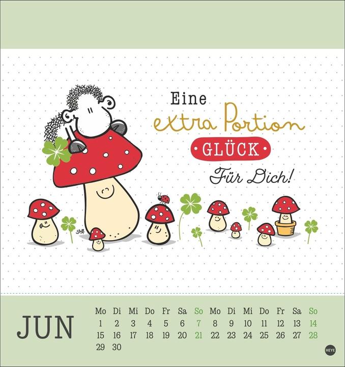 Produktbild sheepworld Postkartenkalender 2026 (16 x 17 cm, Harter Einband, Deutsch)