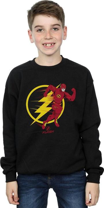 Produktbild The Flash Running Emblem Sweatshirt Jungen (140, 146)