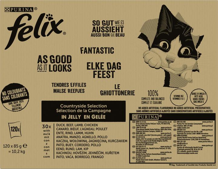 Produktbild Felix So gut wie es aussieht (Adult, 120 Stk., 10200 g)