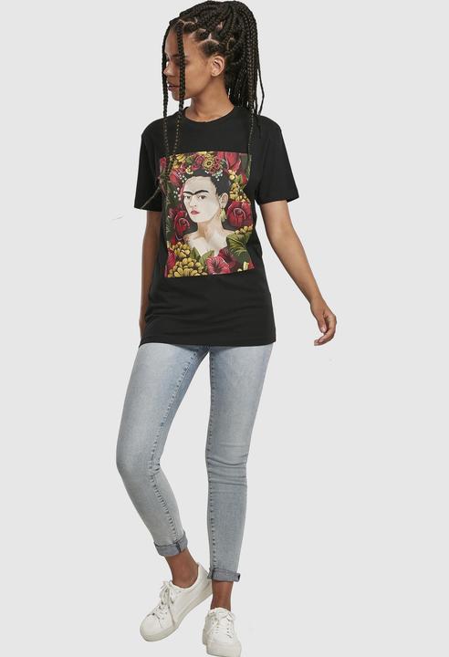 Produktbild Merchcode Ladies Frida Kahlo Portrait Tee (S)