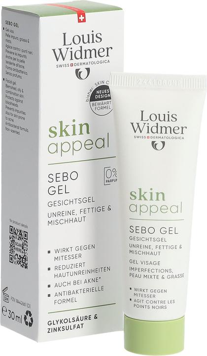 Actual product image Widmer Louis Skin Appeal Sebo Gel 30 ml (30 ml, Face gel)
