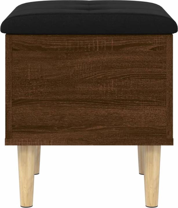 Immagine prodotto VidaXL Panca con spazio per riporre oggetti in stile rovere marrone 42x42x46 (42 cm)