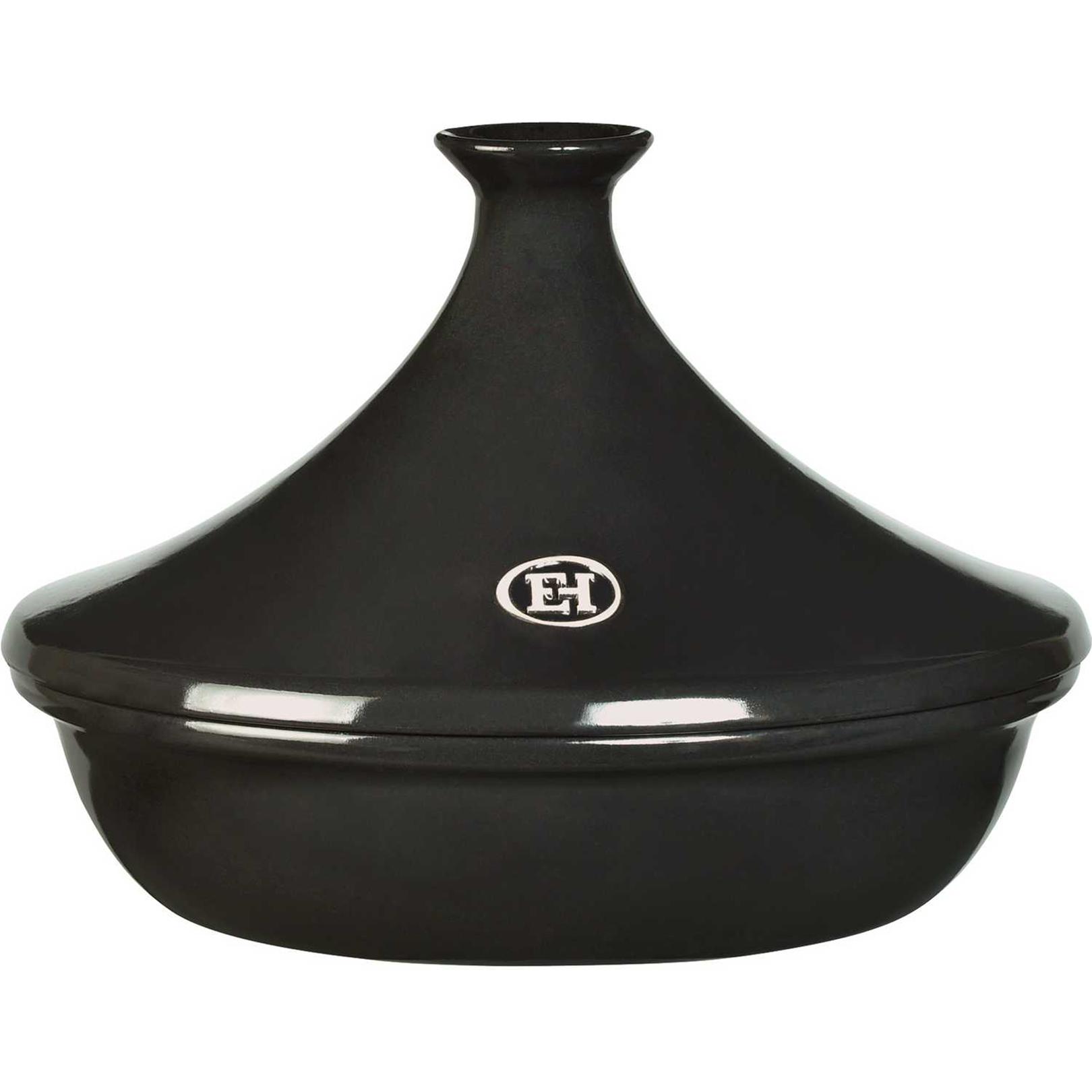 Emile Henry Tajine, Pfanne + Kochtopf, Schwarz