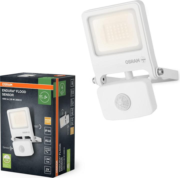 Produktbild Osram LED Fluter ENDURA Flood Sensor Warm White PCR Warm weiss 4099854487194 (1800 lm, IP65)