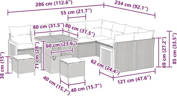 Produktbild vidaXL Maëlle