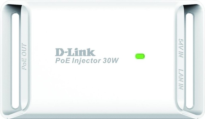 Produktbild D-Link DPE301GI: PoE+ Gigabit Injector (802.3at (PoE+), 802.3af (PoE), 30 W)