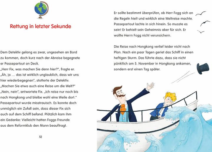 Immagine prodotto Penguin JUNIOR – Einfach selbst lesen: Kinderbuchklassiker - In 80 Tagen um die Welt (Tedesco, Jules Verne, Sven Gerhardt, 2024)