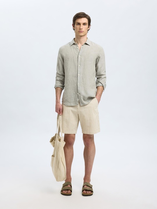 Produktbild Selected Homme Seersucker Shorts (L)