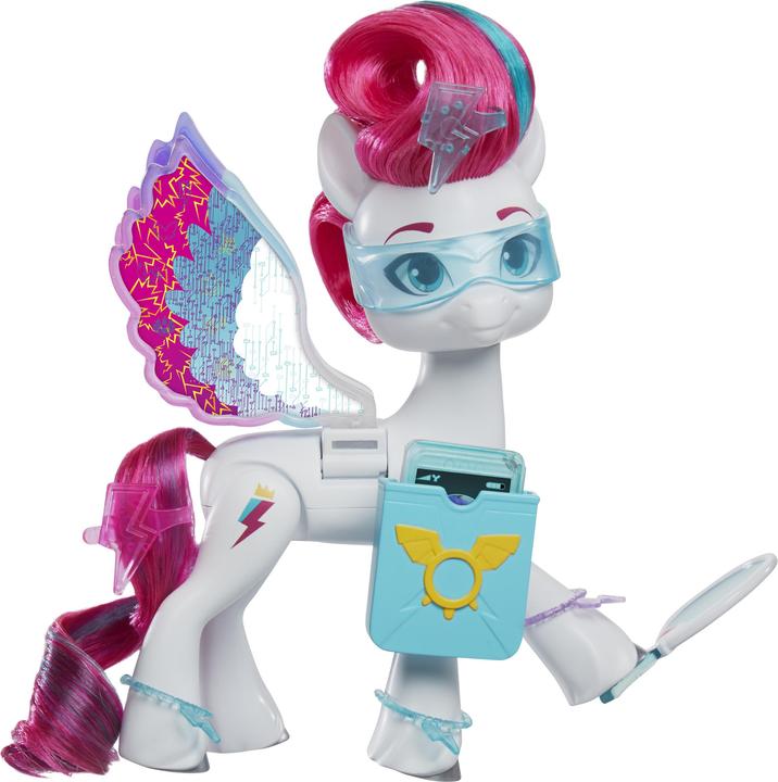 Actual product image My Little Pony Zipp Storm surprise wing fashion doll with wings and accessories
