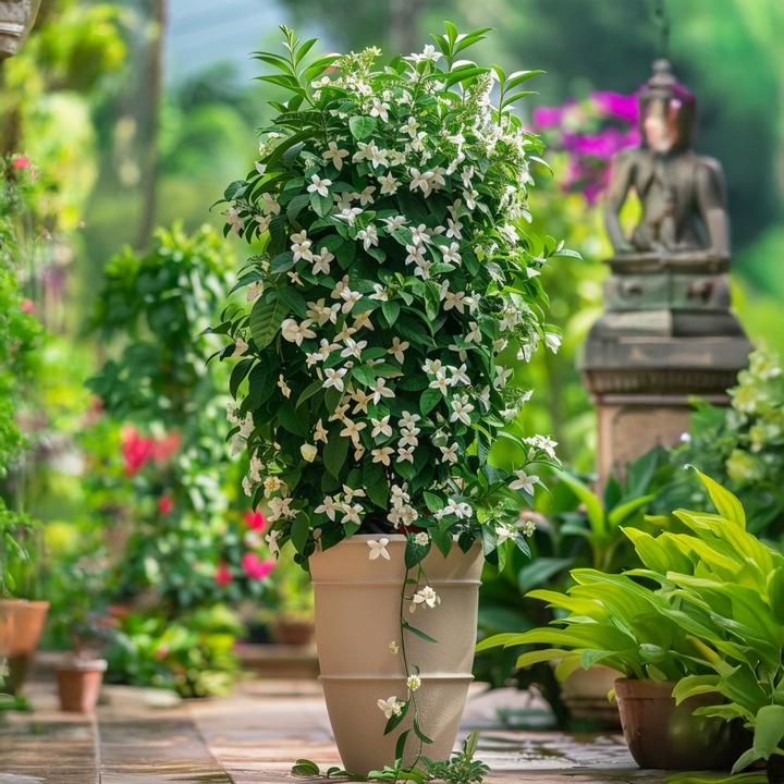 Produktbild Plant in a Box Jasminum polyanthum - Jasmin (60 cm)