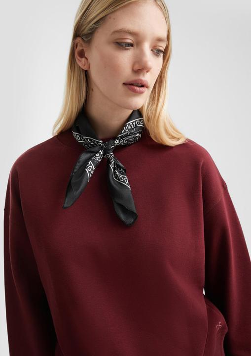 Produktbild s.Oliver Sweatshirt Sweatshirt im Boxy Fit (S)