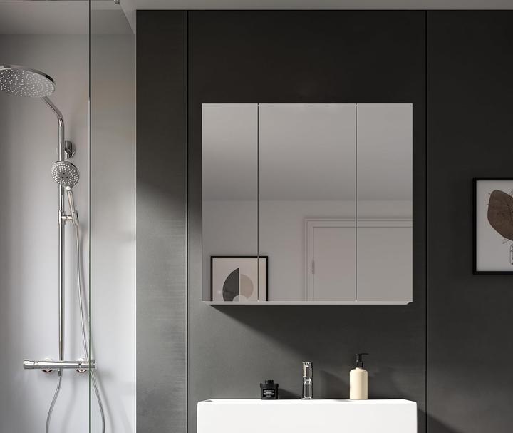 Produktbild Xonox Home Spiegelschrank Vira (82 x 18 x 77 cm)