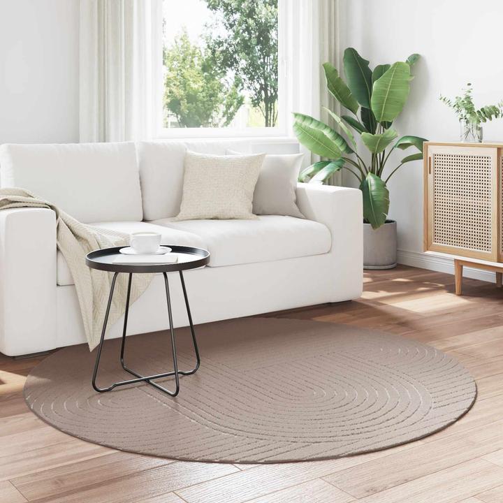 Actual product image vidaXL Moderner Teppich (120 cm)