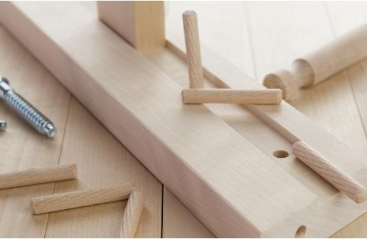 Actual product image Fischer EasyDIY Box wooden dowels (160 pcs.)