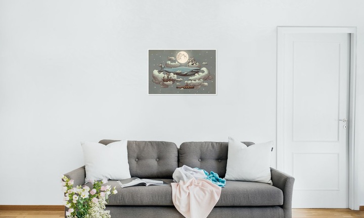Actual product image Juniqe Ocean meets sky (60 x 90 cm)