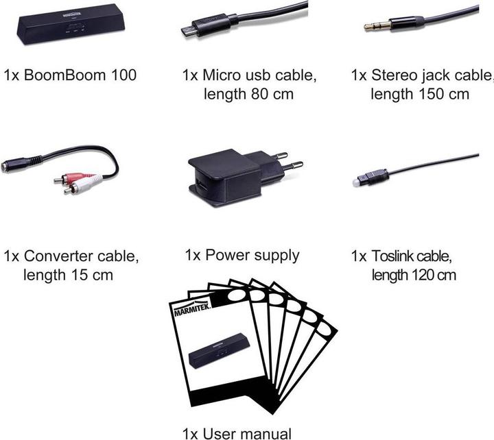 Actual product image Marmitek BoomBoom 100 (Transmitter & Receiver)