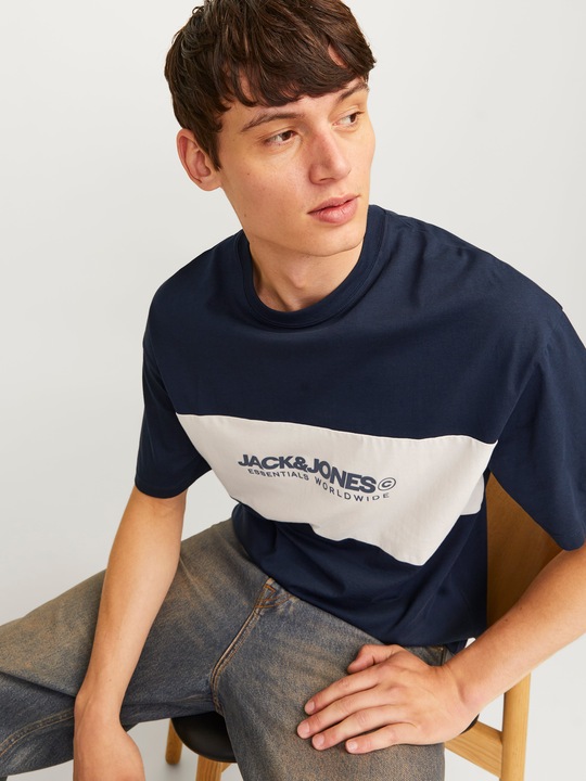 Image du produit Jack & Jones Jjelegacy Blocking Tee Ss O-Neck Noos (XXL)