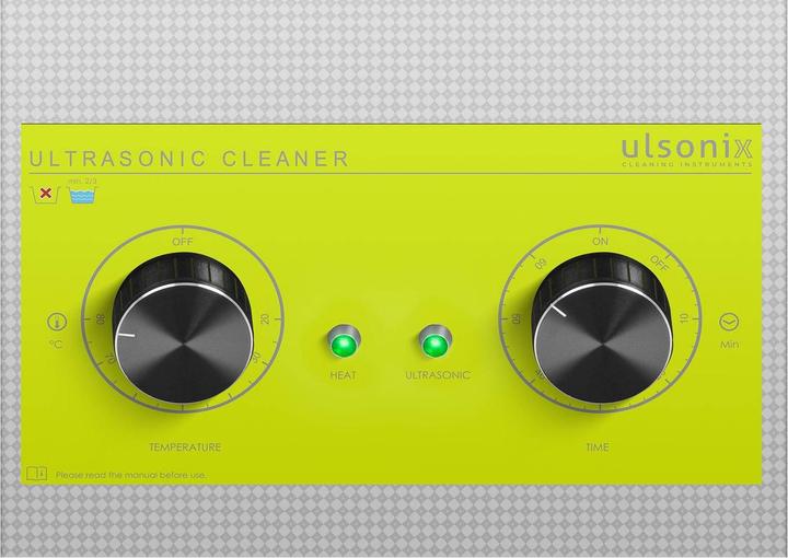 Produktbild Ulsonix Ultraschallreiniger Ultraschallreinigungsgerät Ultraschallbad 3,2 L 120 W 40 kHz (40 kHz, 3.20 l)