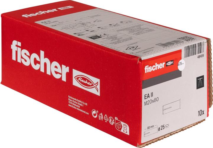 Produktbild Fischer Einschlaganker EA II M 20 x 80 (10 Stk.)