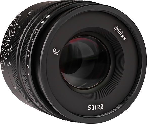 Image du produit AstrHori Full Frame 50mm F2.0 avec monture Sony E (noir) (Sony E, Plein format)