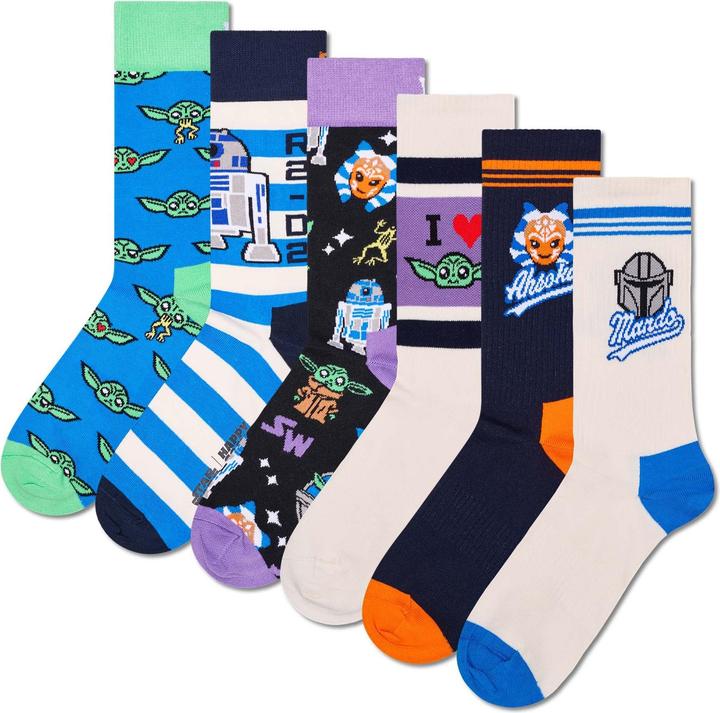 Happy Socks STAR WARS™ 6-Pack Socks Gift Set (6er Pack, 41 - 46)