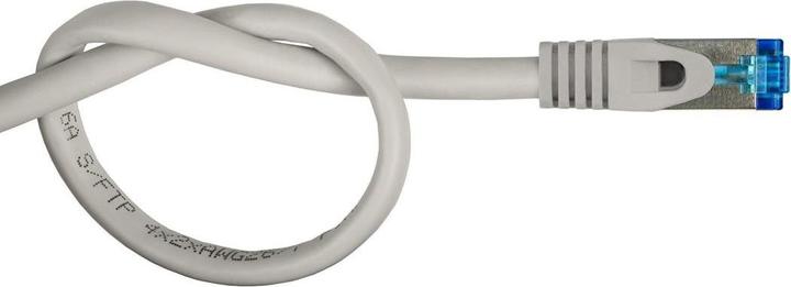 Produktbild Varia SO-37984 - Patchkabel Cat.6a, S/FTP, 1,5m, grau (S/FTP, CAT6a, 1.50 m)