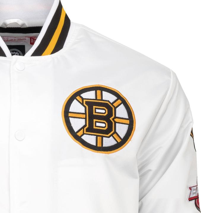 Actual product image Mitchell & Ness M&N City Collection Lightweight Satin Veste - Boston Bruins (XL)