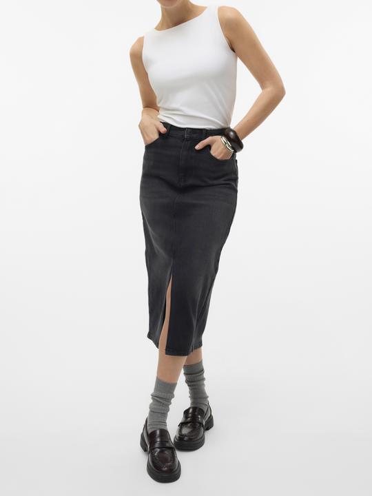 Actual product image Vero Moda Vmnatalie Hr Midi Dnm Skirt Mix Noos (XS)