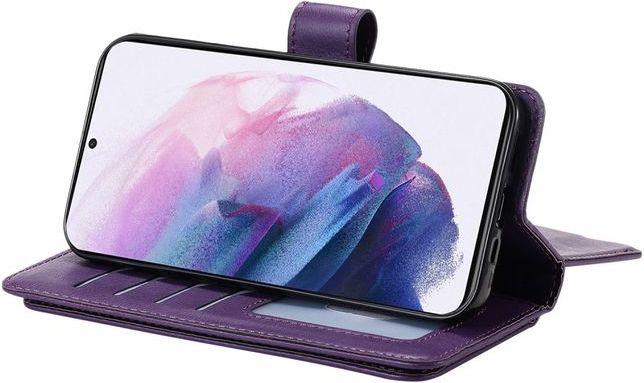 Produktbild MU Style Kunstleder Portemonnaie Hülle mit Standfunktion (Samsung Galaxy S22+)