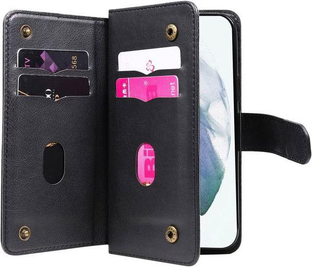 Actual product image MU Style Faux leather wallet case with stand function (Samsung Galaxy S22 Ultra)