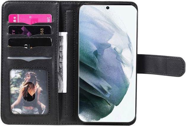 Actual product image MU Style Faux leather wallet case with stand function (Samsung Galaxy S22 Ultra)