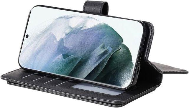 Actual product image MU Style Faux leather wallet case with stand function (Samsung Galaxy S22 Ultra)