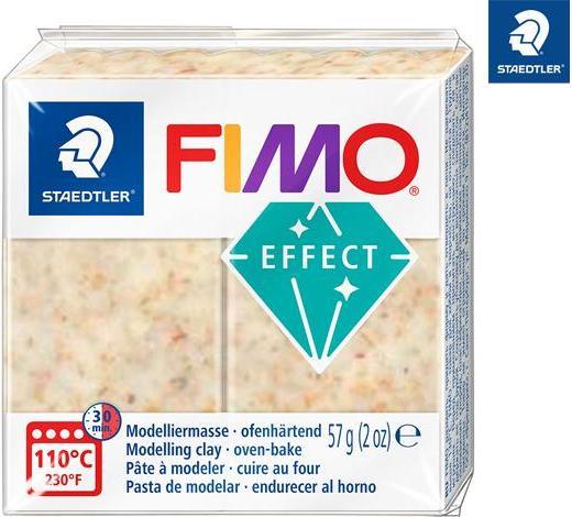 Produktbild Fimo Effect Soft Knete botanisches Gelb 57gr.