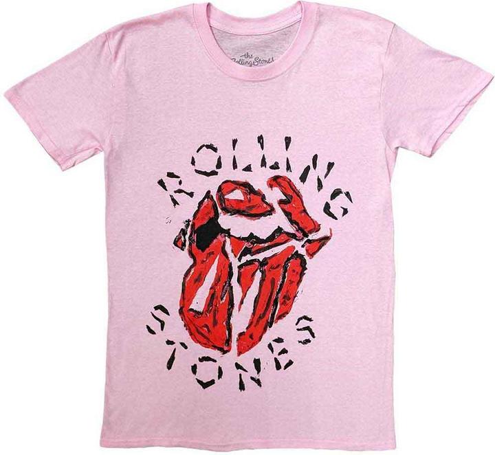 Actual product image The Rolling Stones Hackney Diamonds Painted Tongue (XXL)