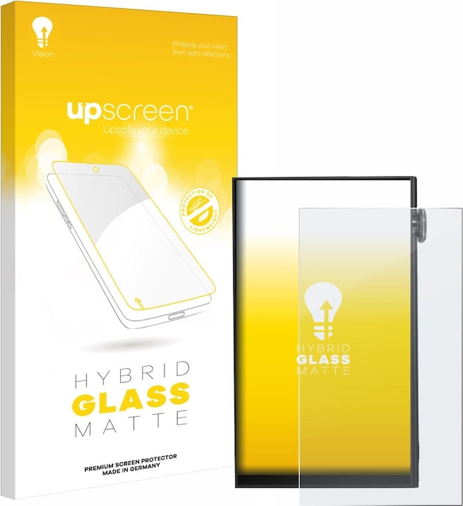 upscreen Verre de protection Film de protection en verre Film de protection d'écran mat
