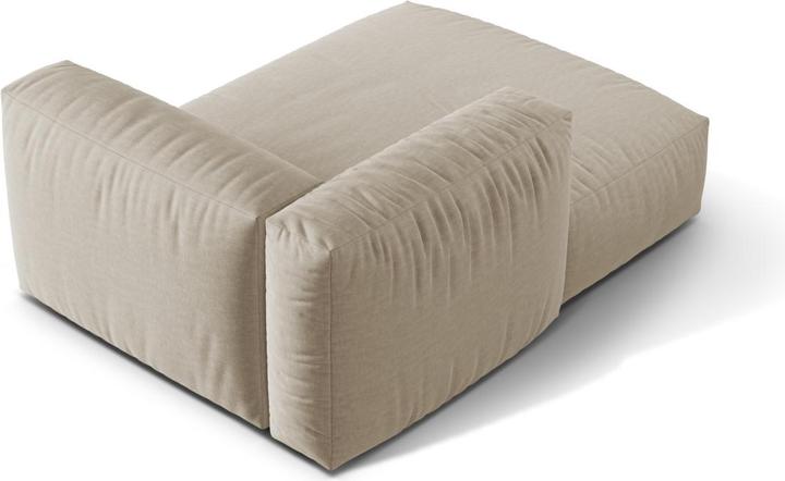 Image du produit Micadoni Chaise longue modulable gauche, "Martina", 1 Place, 176x123x75 Fabriqué en Europe (Recamière)