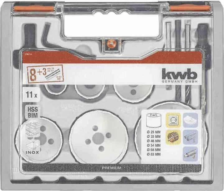 Produktbild kwb Bi UniversalSet (2.0, 3.0, 4.0, 5.0, 6.0, 8.0)