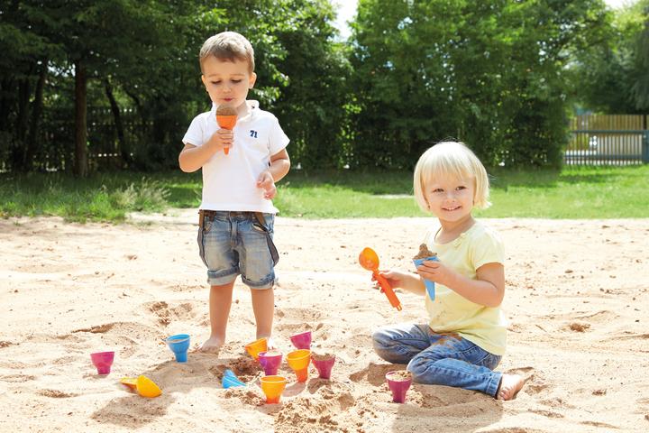 Produktbild Lena Happy Sand Isvafler og skeer KIGA, 30 dele