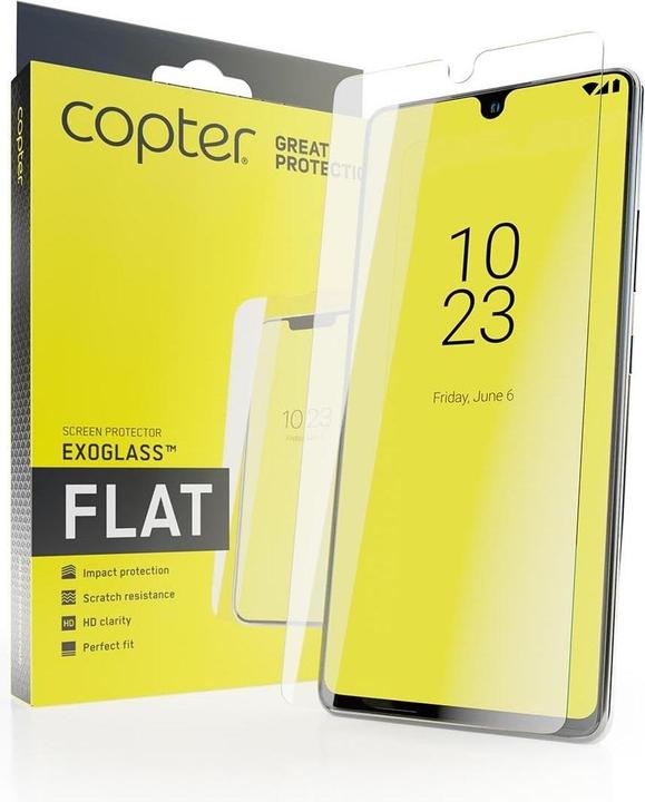 Copter iPhone 16 Exoglass Flat Screen Protector (Apple iPhone 16)