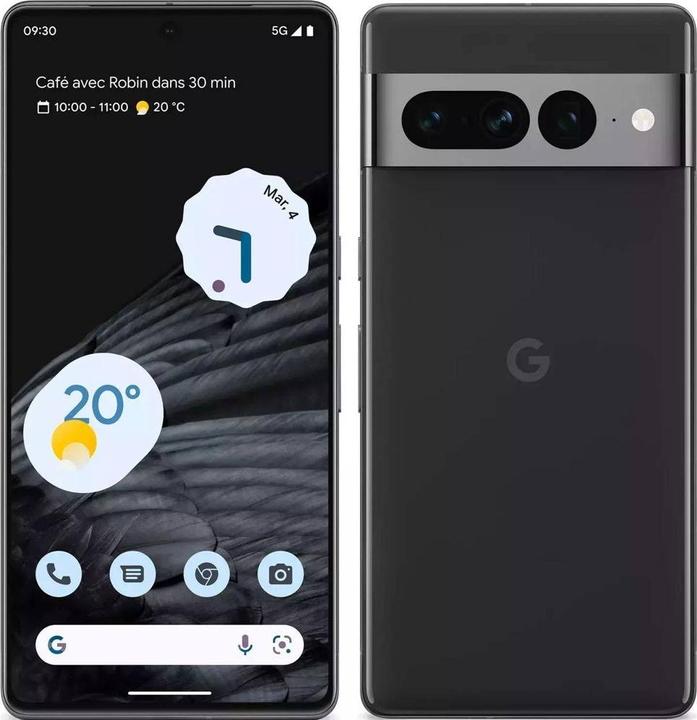 Produktbild Google Pixel 7 Pro (128 GB, Obsidian, 6.70", SIM + eSIM, 50 Mpx, 5G)