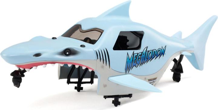 Actual product image Losi M.TRUCK MEGALODON RTR 4WD 1:18 EP Mini LMT Megalodon 2S Brushed - BLUE (Battery & Charger Included) (RTR Ready-to-Run)