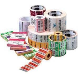 Zebra, Etiketten, Label roll, 101.6x101.6mm