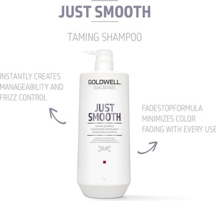 Actual product image Goldwell Just Smooth (1000 ml, Liquid shampoo)