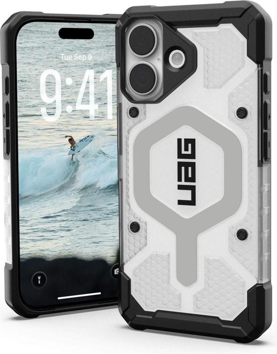 Schwarz, Silber, Transparent