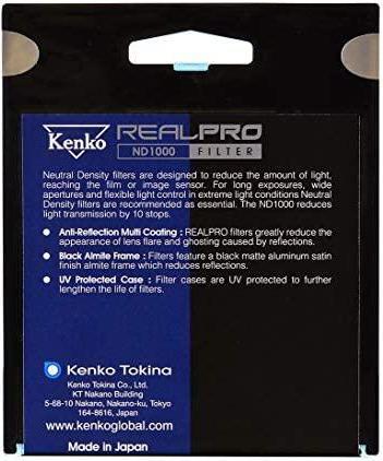 Produktbild Kenko Filters Filters RealPro MC ND1000 77mm (77 mm, ND- / Graufilter)